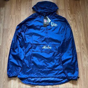 NWT New Era Packable Blue Jacket NFL Team Apparel Mens Size Medium